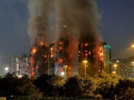 Hong Kong Fire: 44 Dead, Hundreds Still Missing as Flames Engulf High-Rise Towers