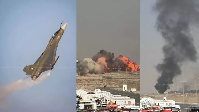 Tragedy at the Skies: India’s Tejas Fighter Jet Crashes at Dubai Airshow, Pilot Killed
