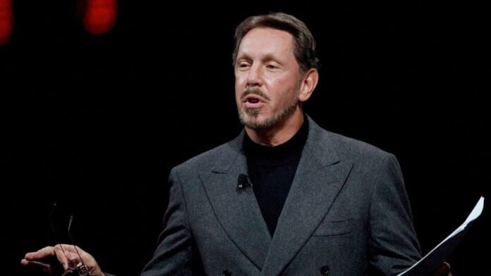 Larry Ellison’s Wealth Soars as Oracle Titan Backs $40 Billion Hollywood Gamble