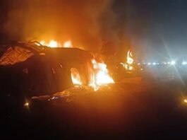Tragic Highway Accident in Karnataka: 9 Dead, 21 Injured as Sleeper Bus Bursts into Flames After Collision