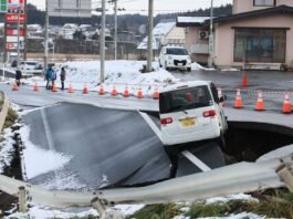 Japan Races Against Time to Assess Widespread Damage After Powerful 7.5 Quake Injures Dozens