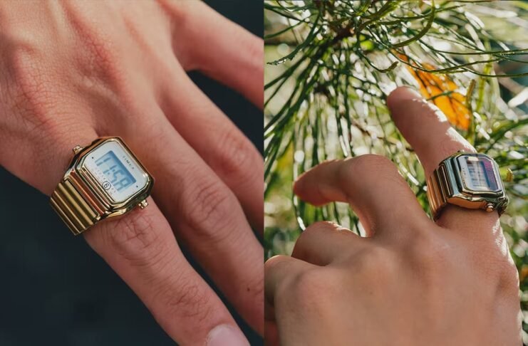 MM6 Maison Margiela x Timex Relaunch Iconic T80 Watches in Classic Gold Finish
