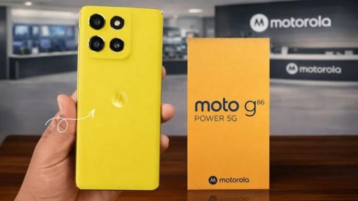 Moto G86 Power 2026 5G Leak Stuns: Massive 7,720mAh Battery, 1.5K pOLED Display & Dimensity 7400 Tipped
